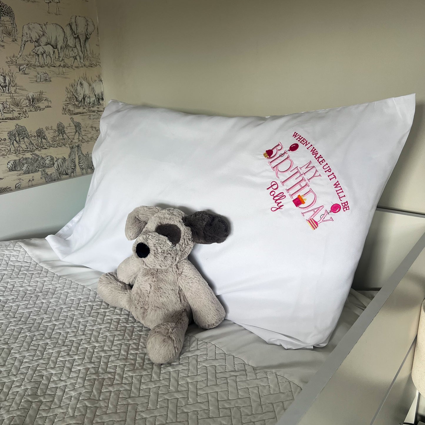 Birthday Pillow Case