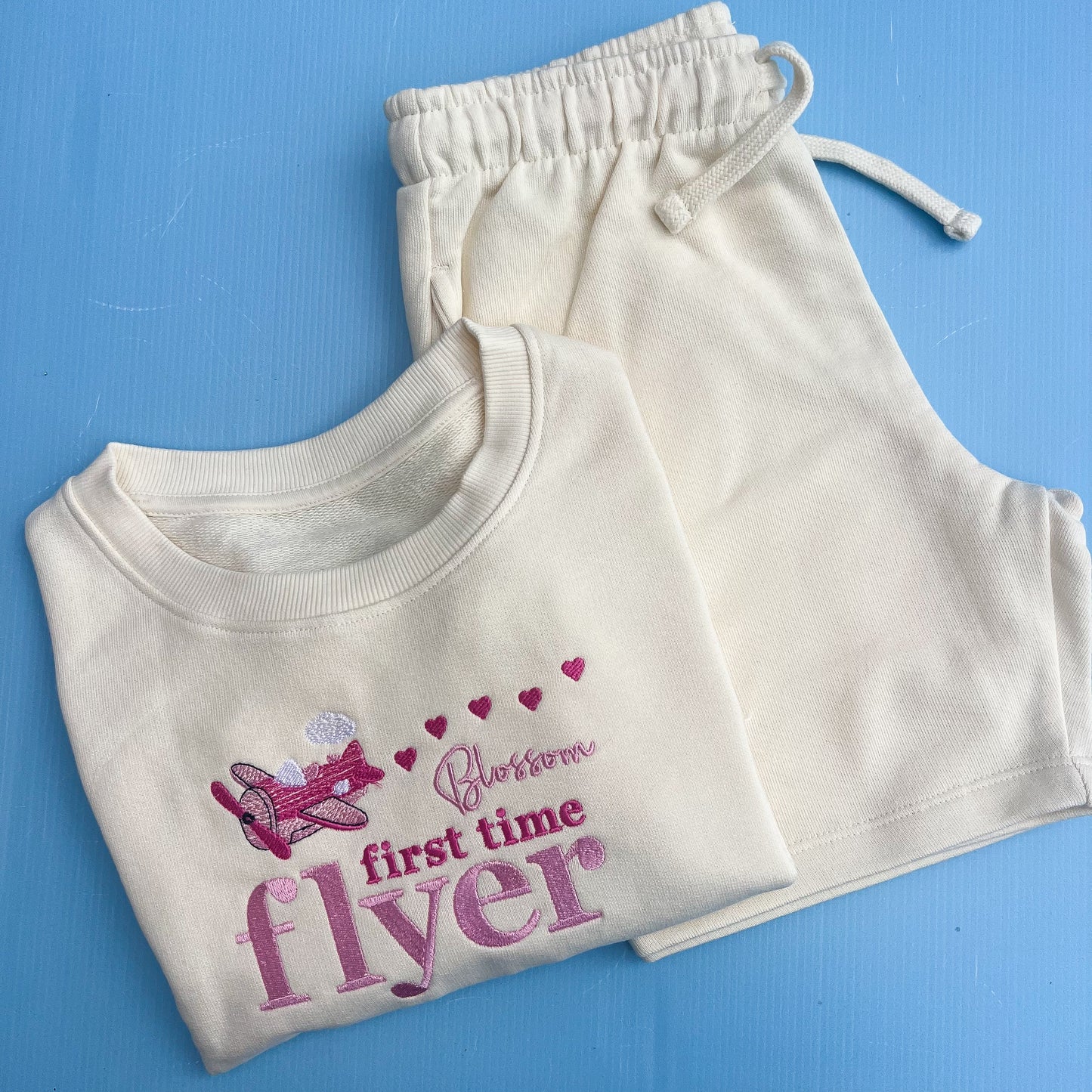 Flyer Oat Jumper & Short Set