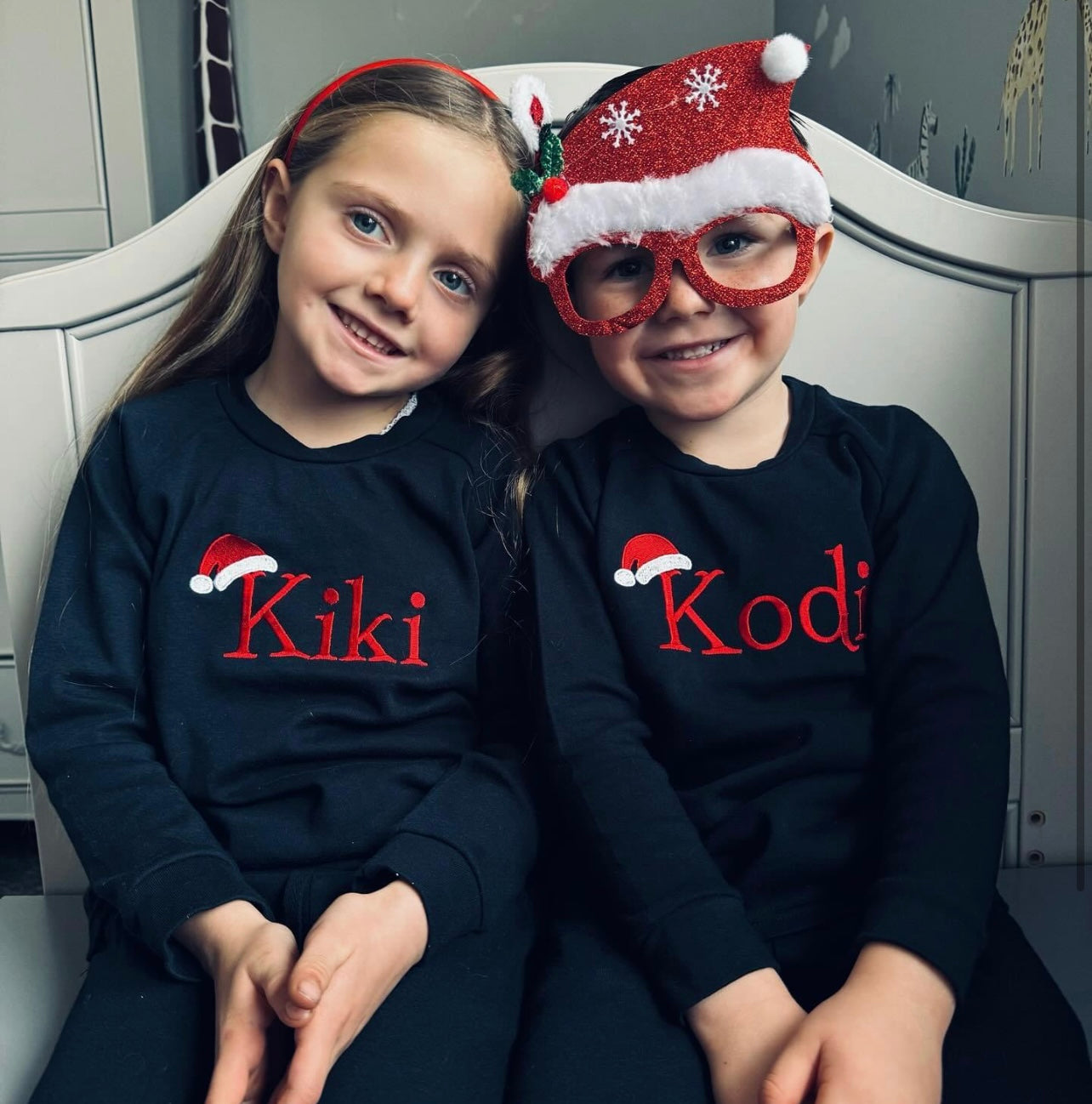 Christmas ribbed tracksuit