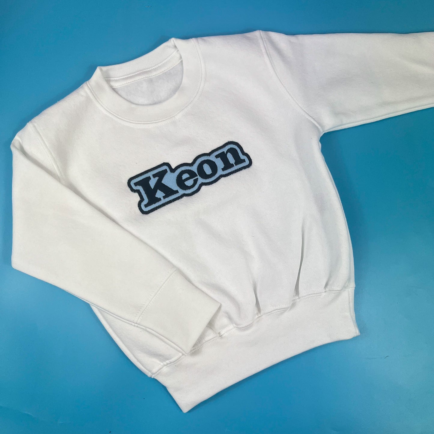 Bubble name sweatshirt