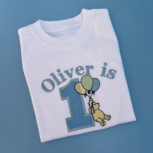 Pooh Bear Birthday T-Shirt