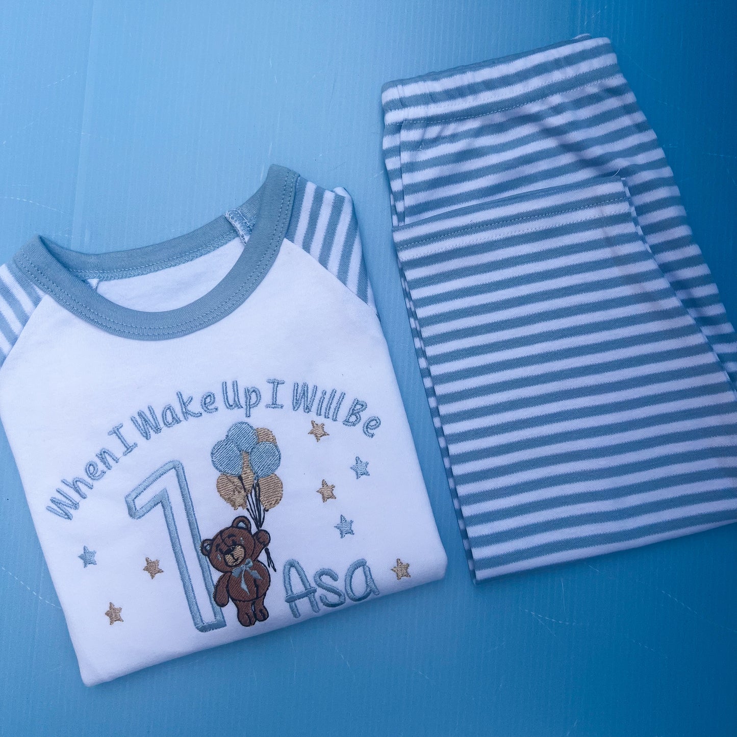 Teddy bear with balloons Birthday Desig