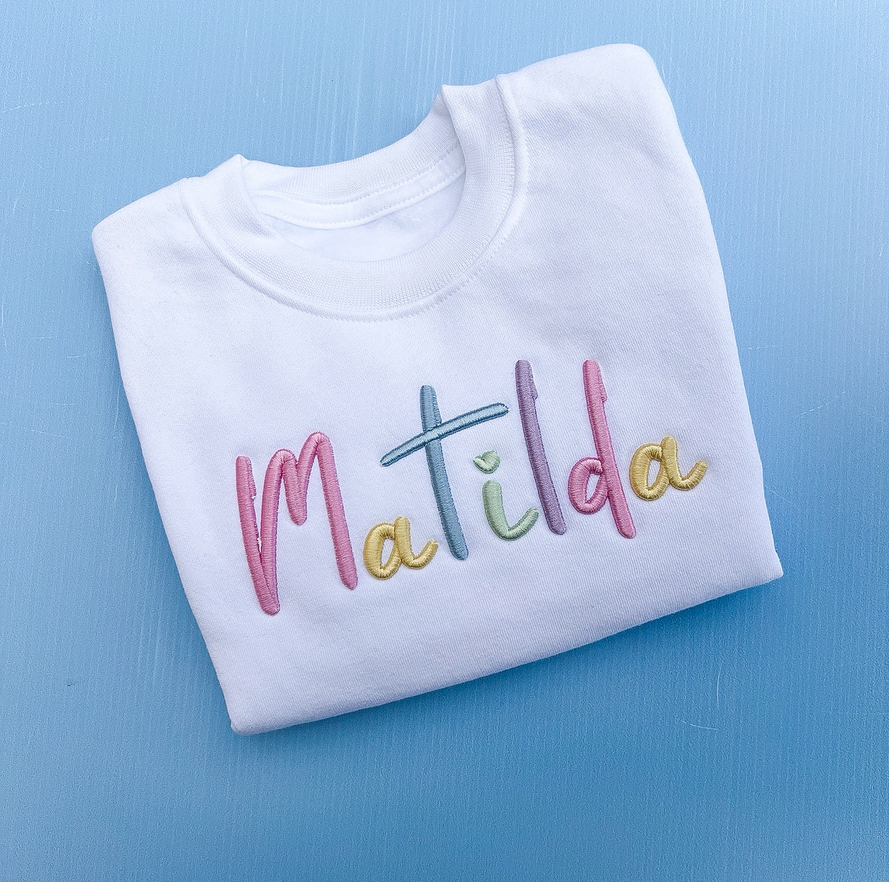 Rainbow Puff Sweatshirt