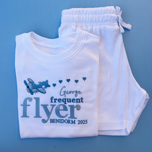 White Short Travel Set