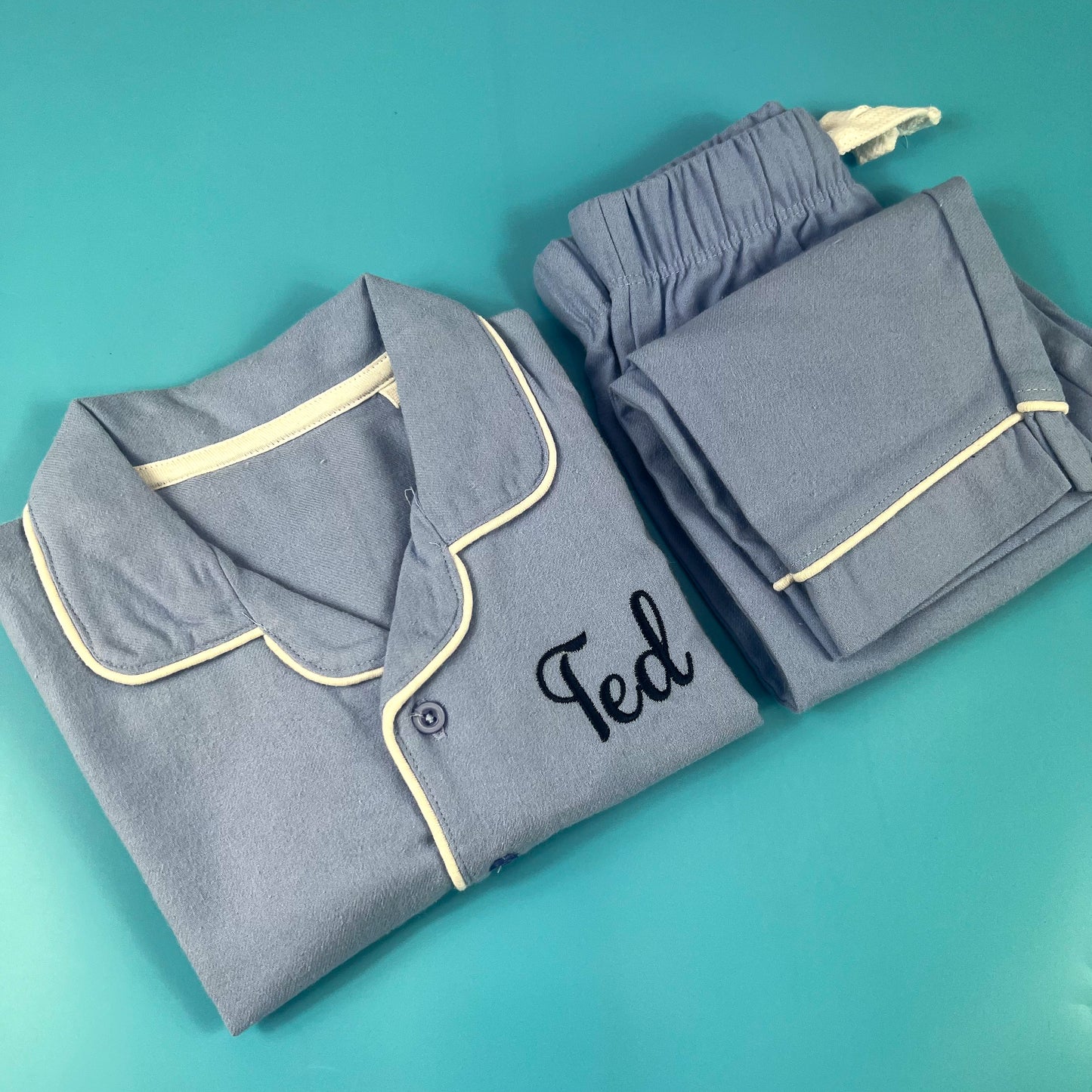 Blue Traditional Pyjamas