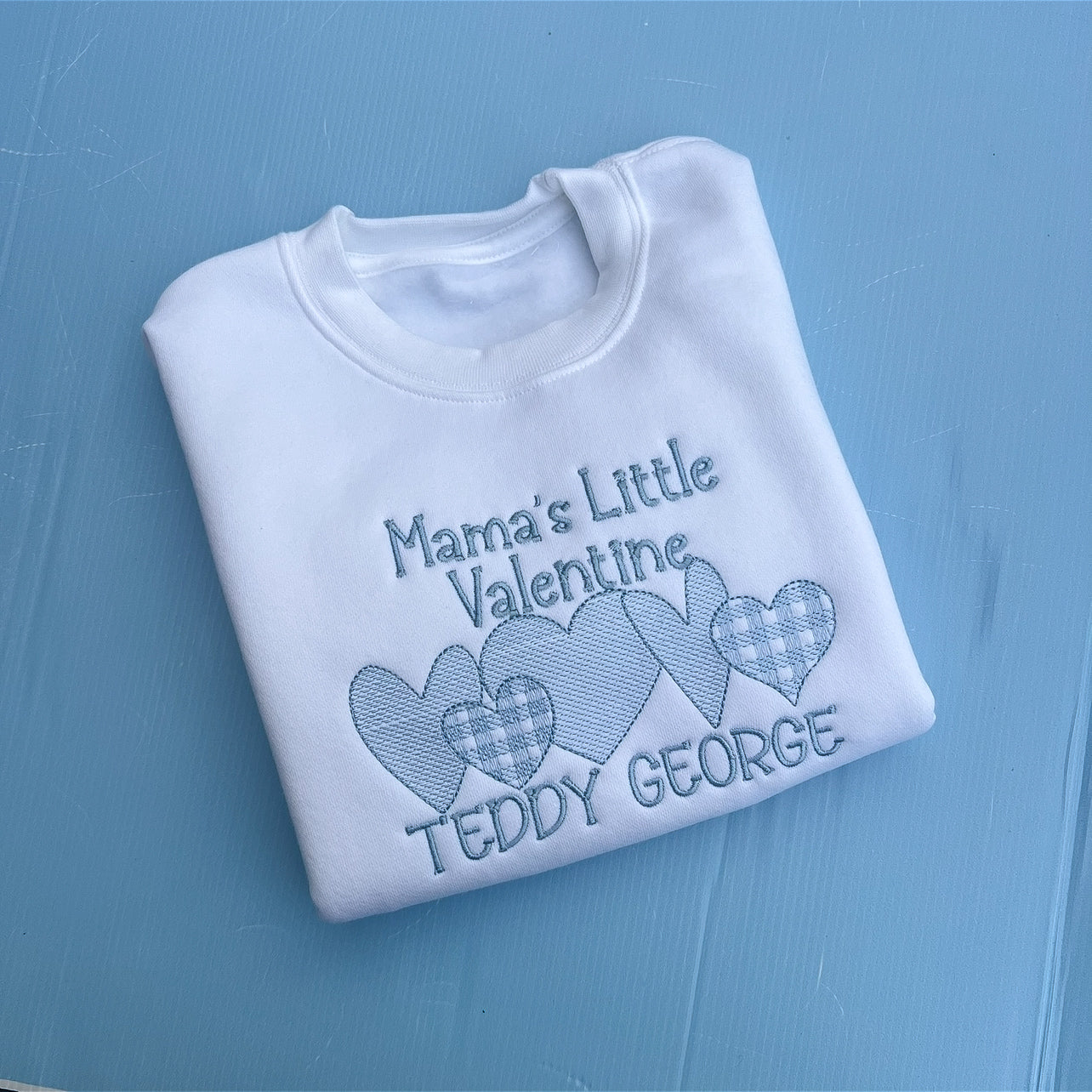 Mummys little Valentine Heart Design Sweatshirt
