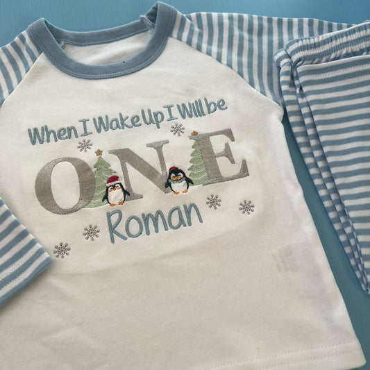 Winter Onederland Birthday Pyjamas