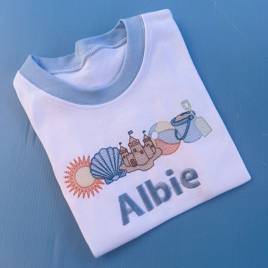 Beach Short Set | Pyjamas | T-Shirt