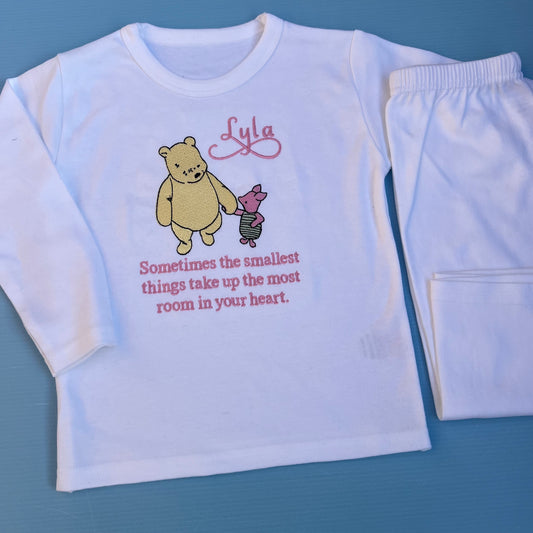 Winnie the Pooh Quote Pyjamas