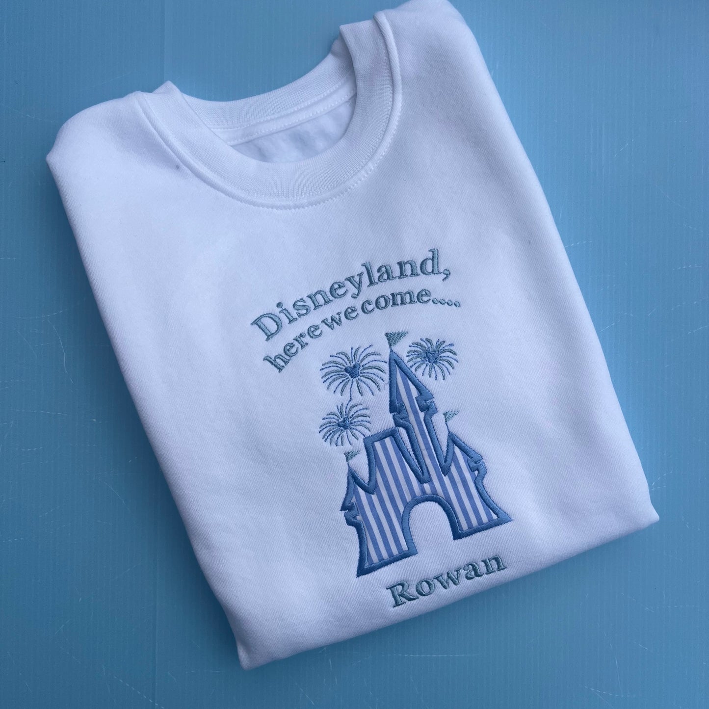Disney castle sweatshirt