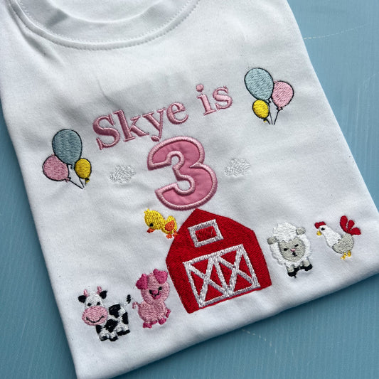 Farm Birthday Design