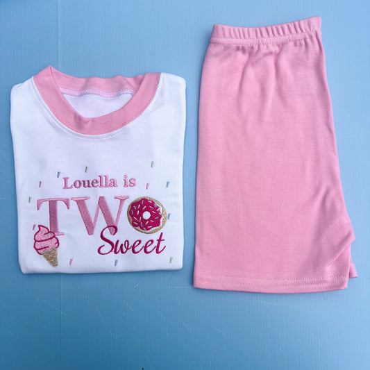 Two Sweet Birthday Design