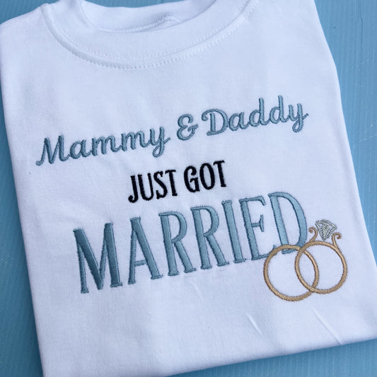 Mummy & Daddy just got married