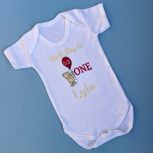 1/2 way to One - Pooh bear