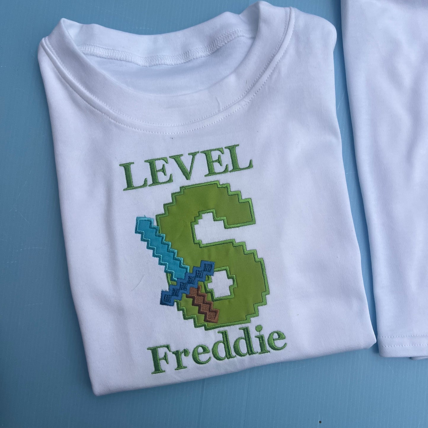 Minecraft Inspired Birthday Pyjamas