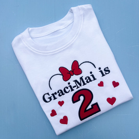 Minnie Mouse Birthday Design