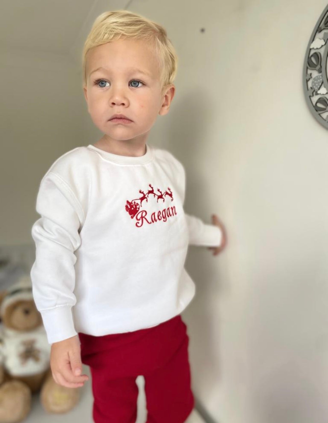 Santas Sleigh Sweatshirt