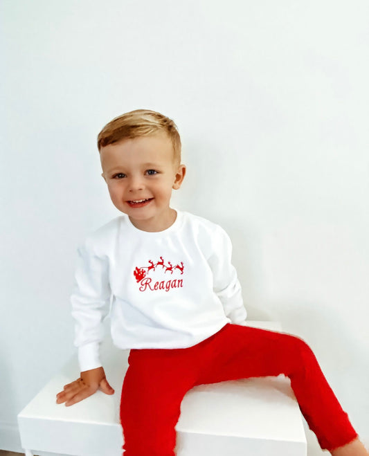 Santas Sleigh Sweatshirt