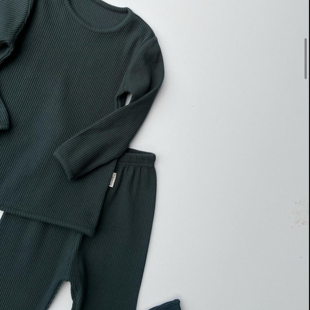 Pine Ribbed Loungewear