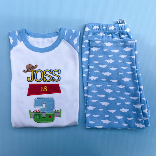 Toy Story Inspired Birthday Pyjamas