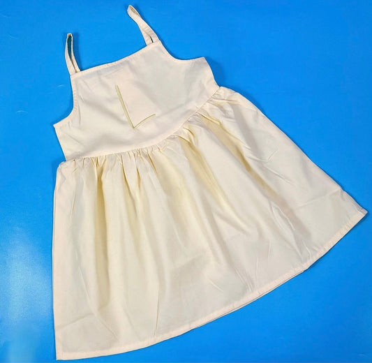 Lemon Strappy Dress