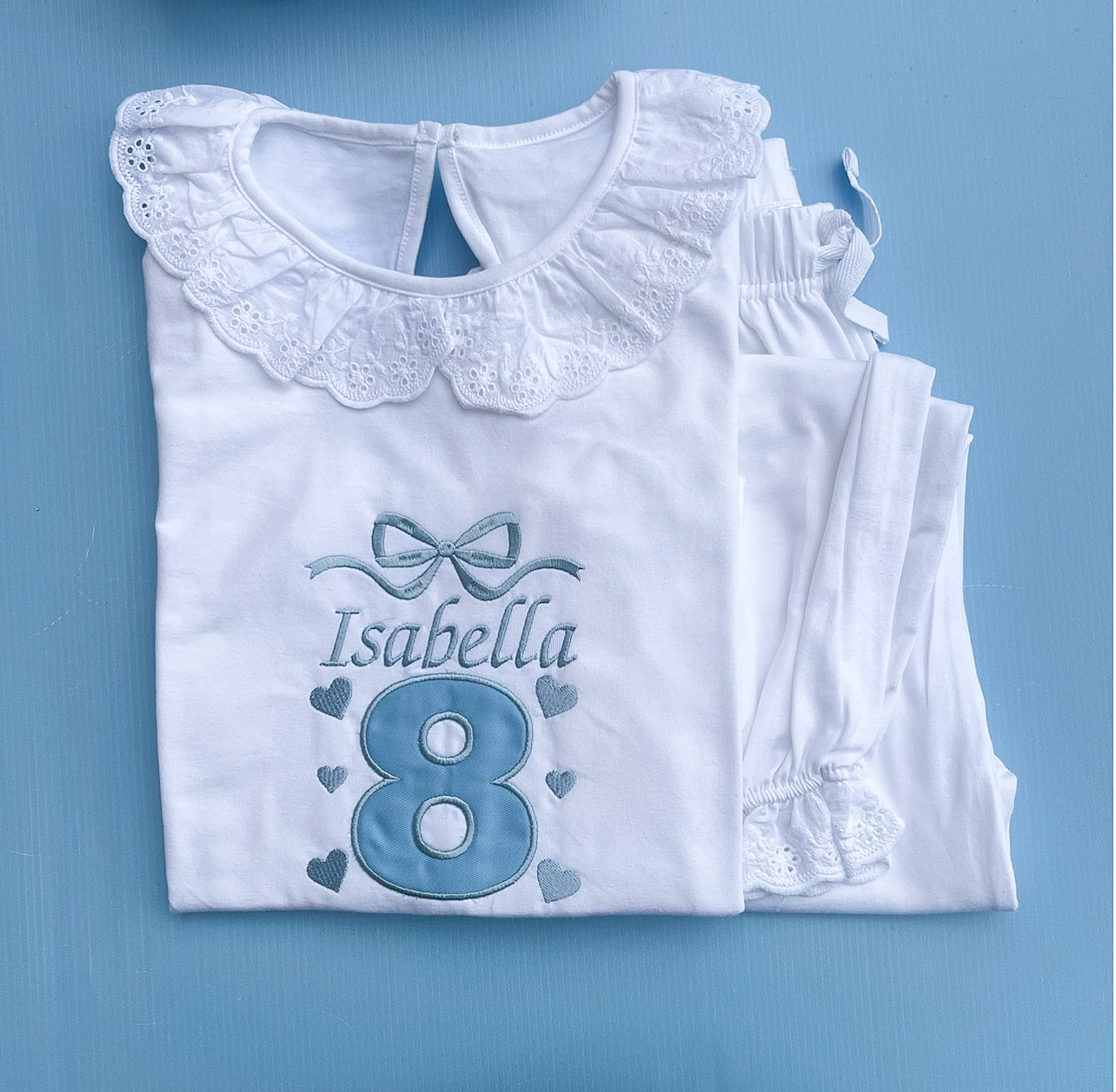 Bow Birthday Pyjamas