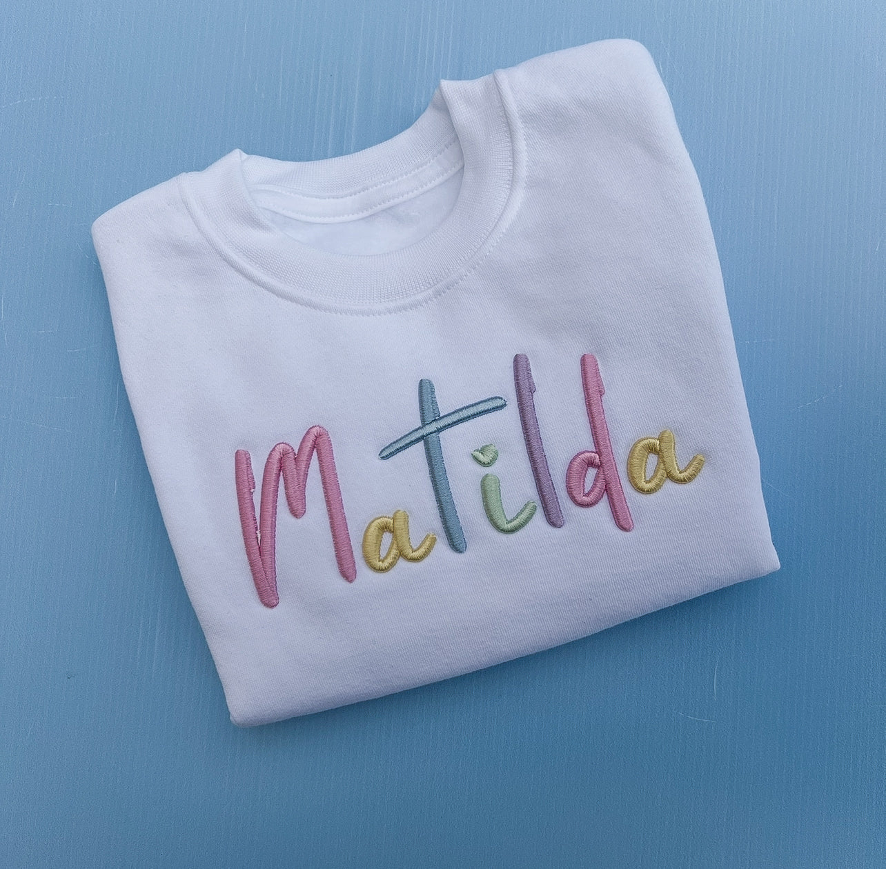 Rainbow Puff Sweatshirt