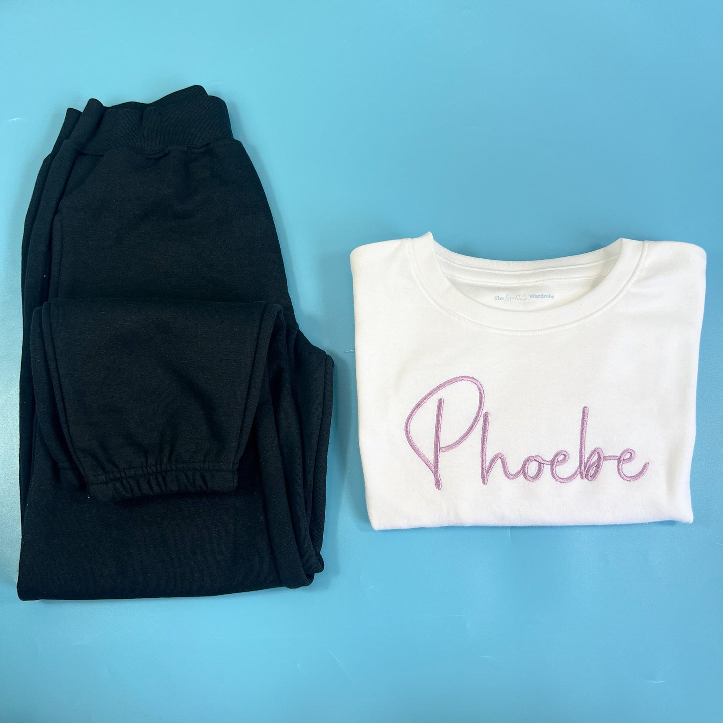 Black Jogger and T-shirt Set