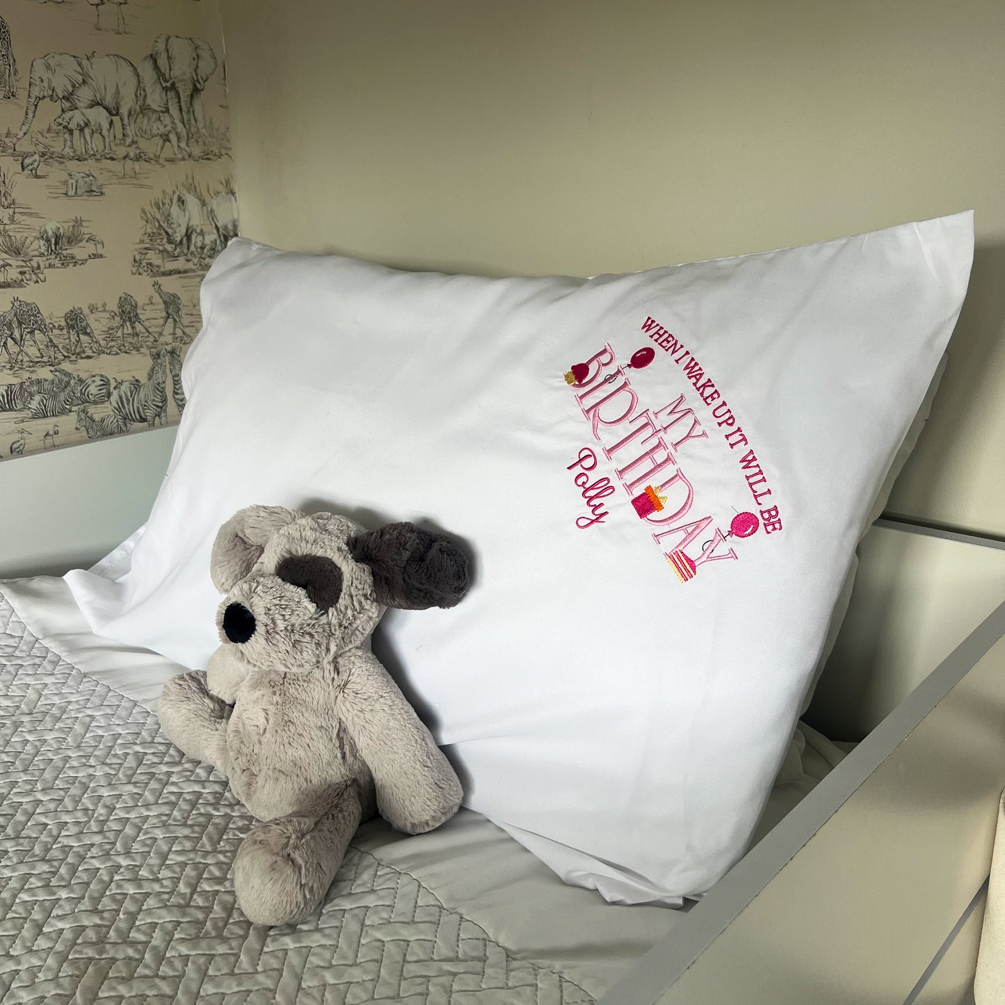 Birthday Pillow Case