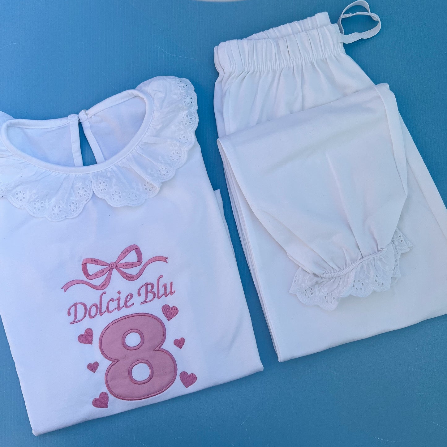 Bow Birthday Pyjamas