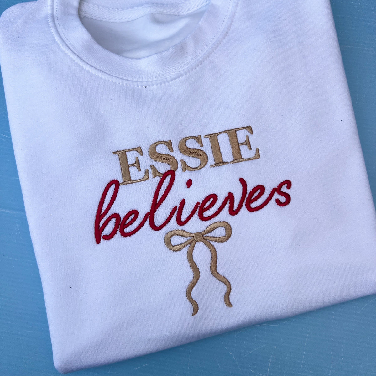 Believes Bow Sweatshirt