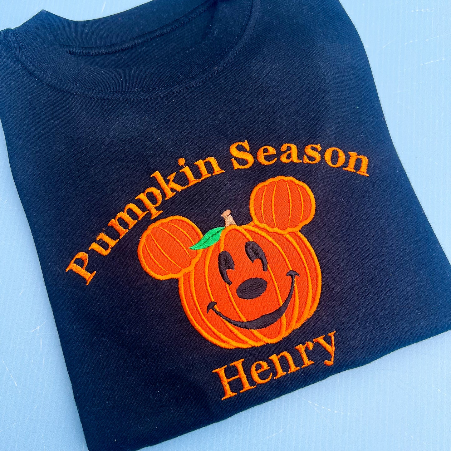 Mickey Mouse Pumpkin Design