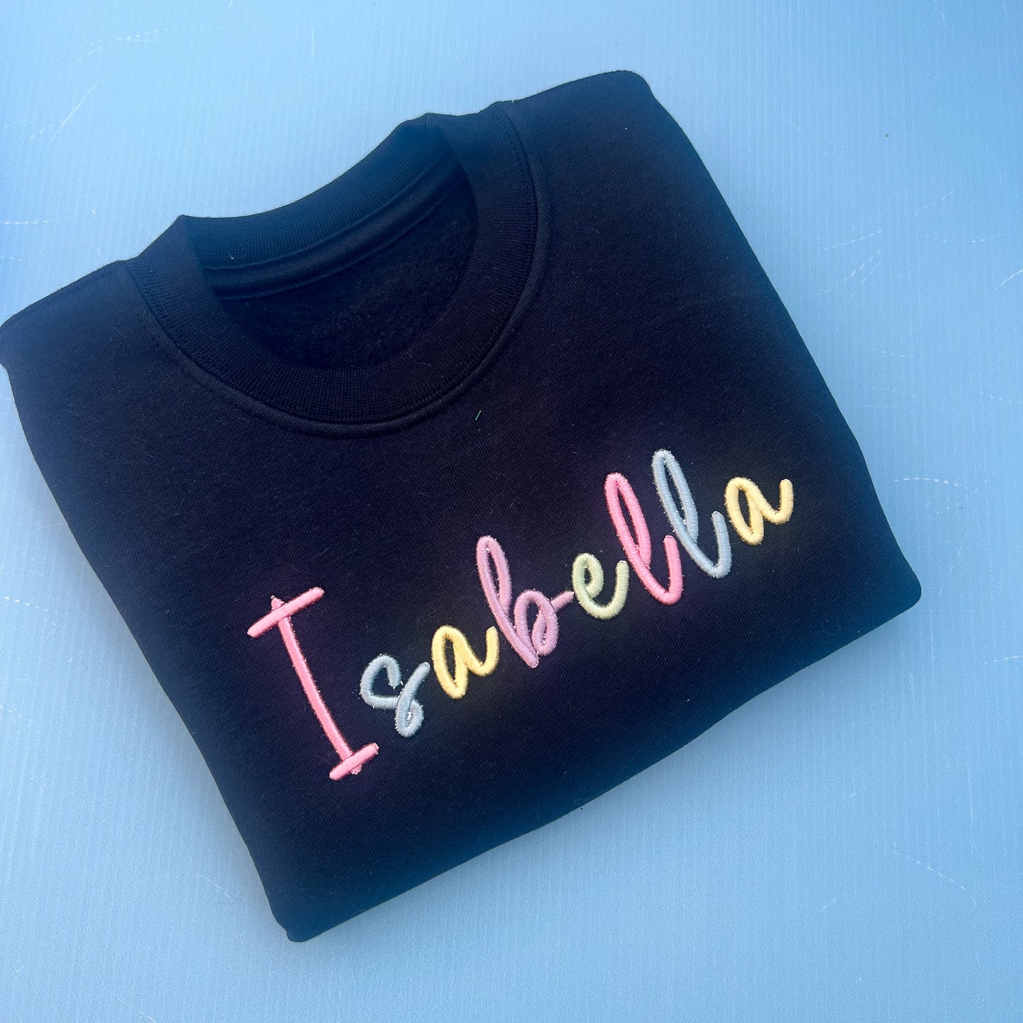 Rainbow Puff Sweatshirt