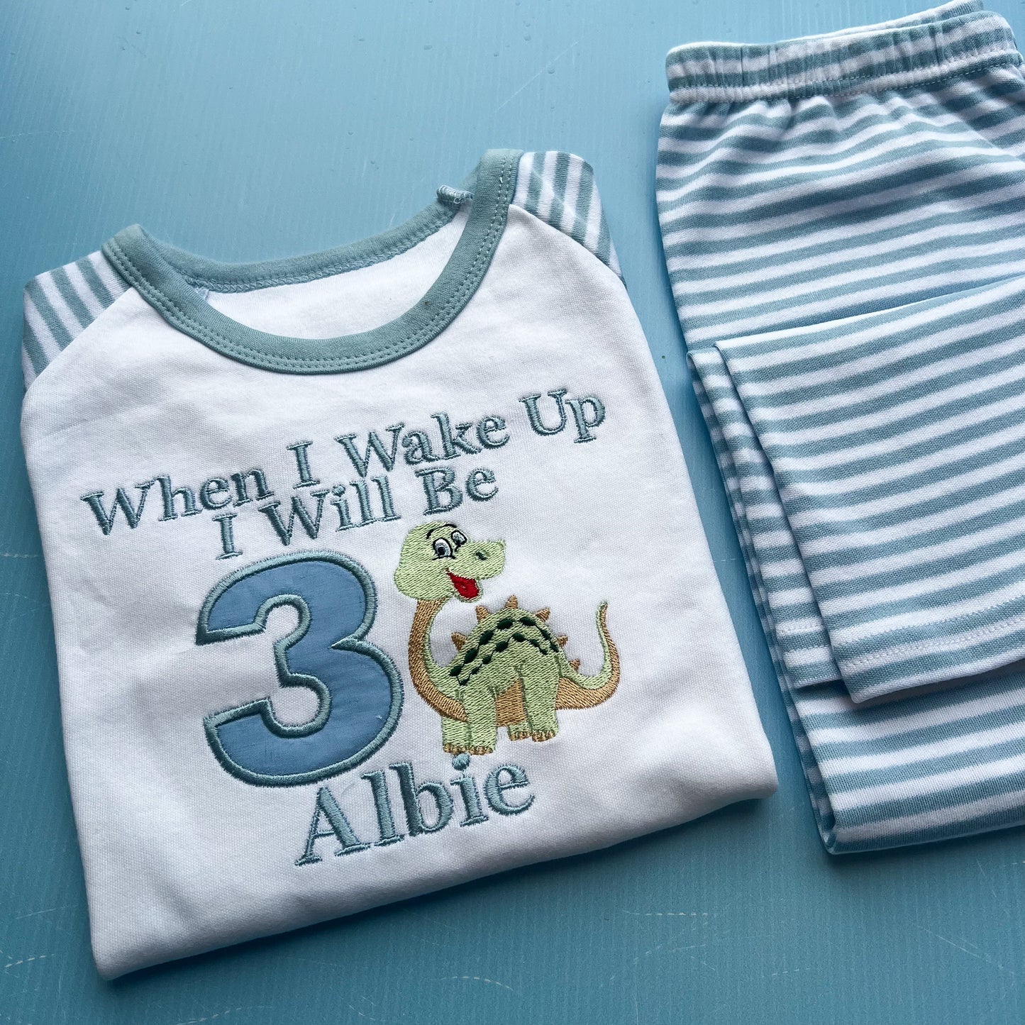 Dinosaur Birthday Pyjamas
