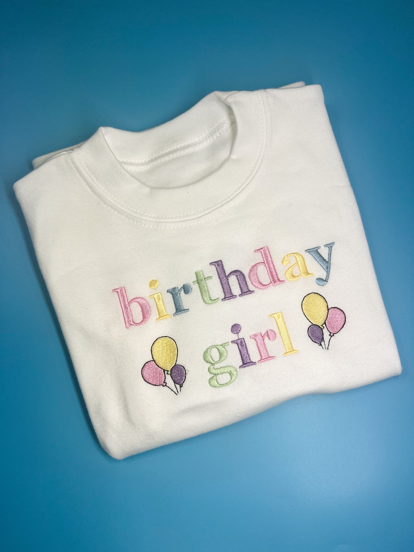 Birthday T-Shirt - pastels