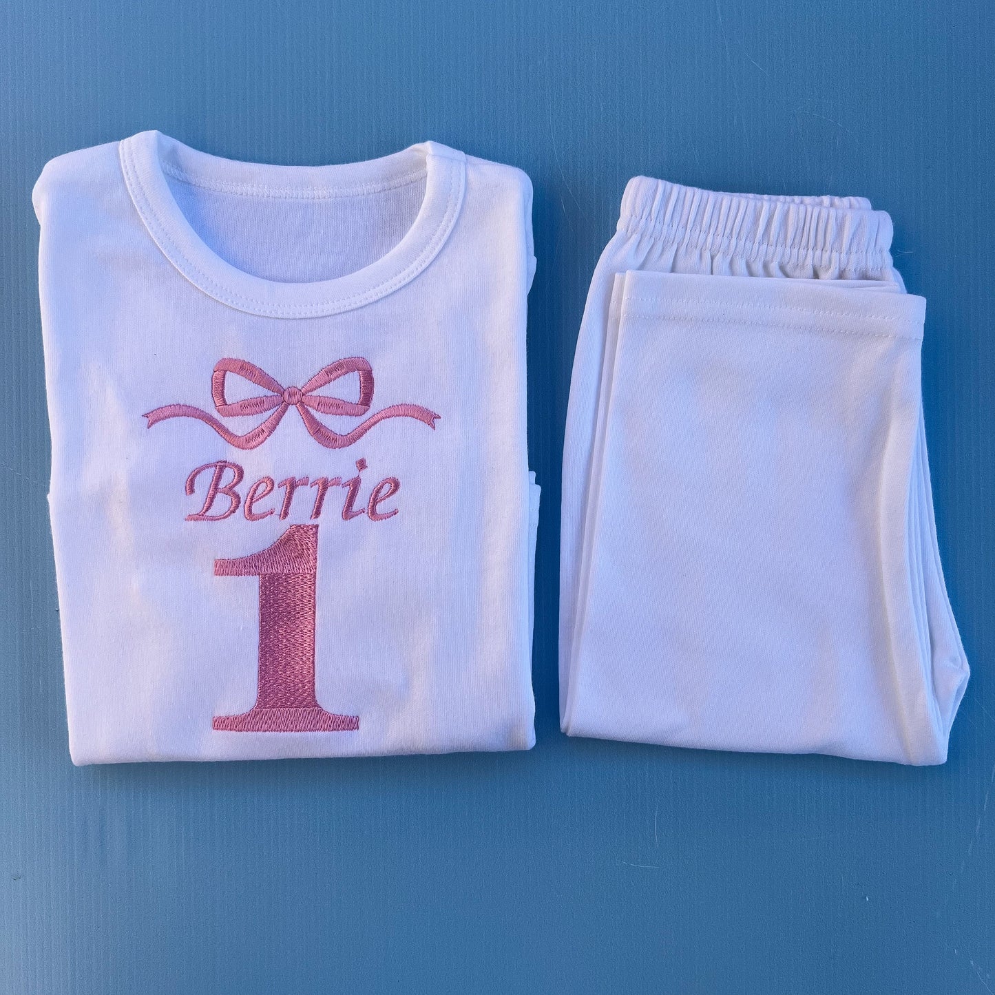 Bow Birthday Pyjamas