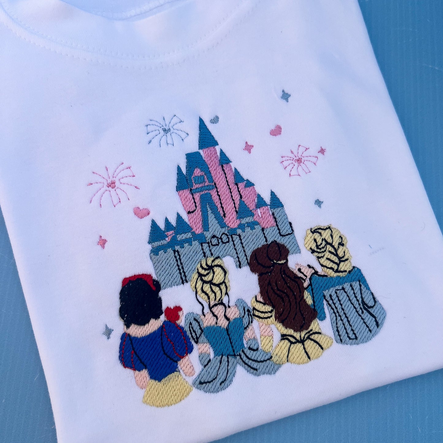 Disney Castle with Princesses Design