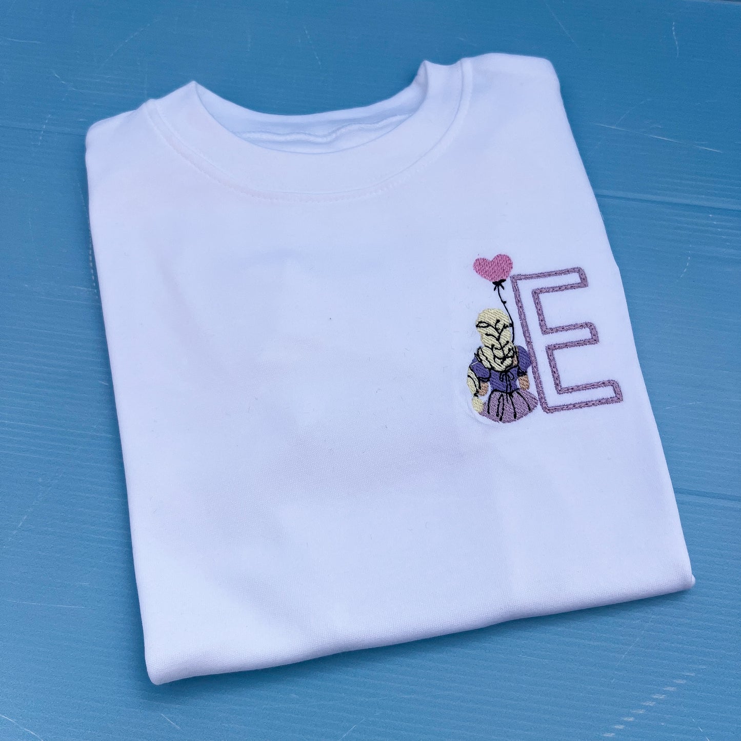 Rapunzal Initial T-Shirt