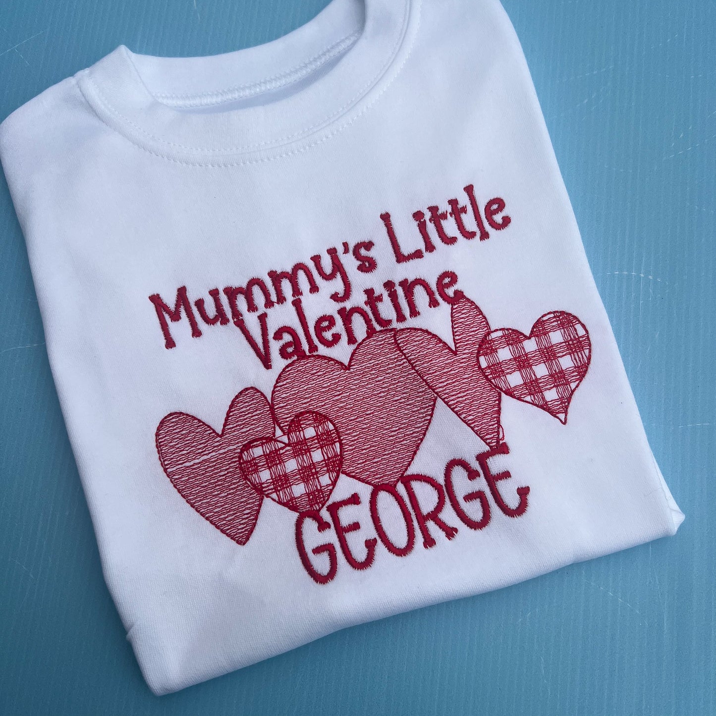 Mummys little Valentine Heart Design Sweatshirt