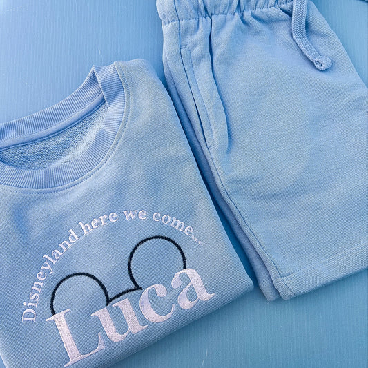 Disneyland Here we come Jumper & Short Set