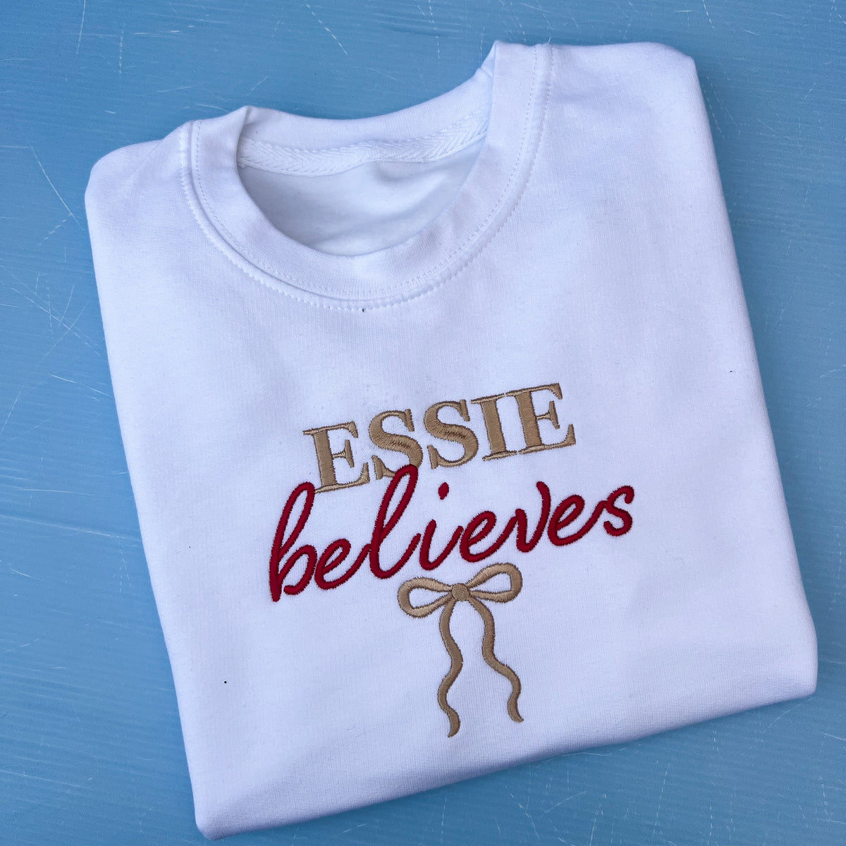 Believes Bow Sweatshirt