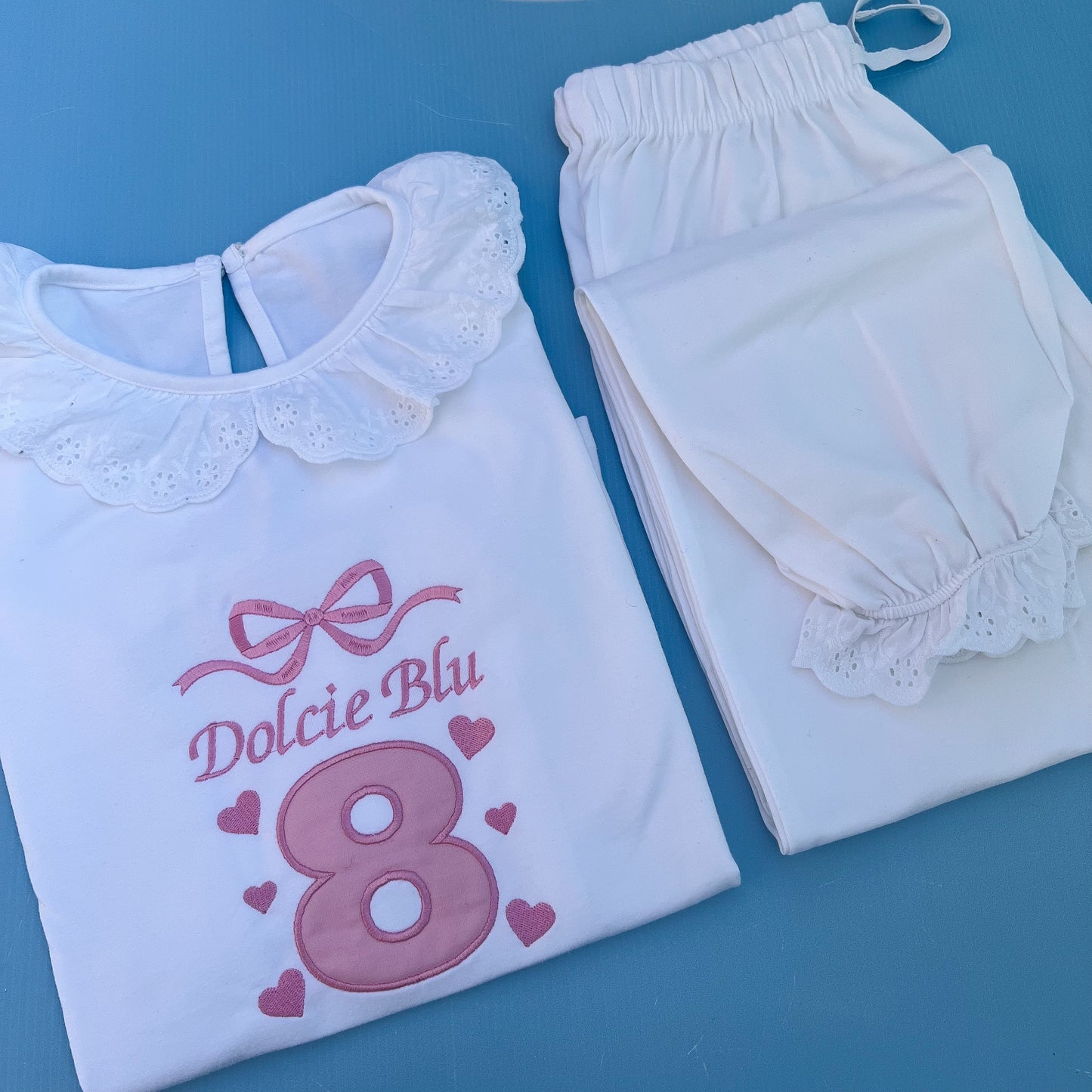 Bow Birthday Pyjamas