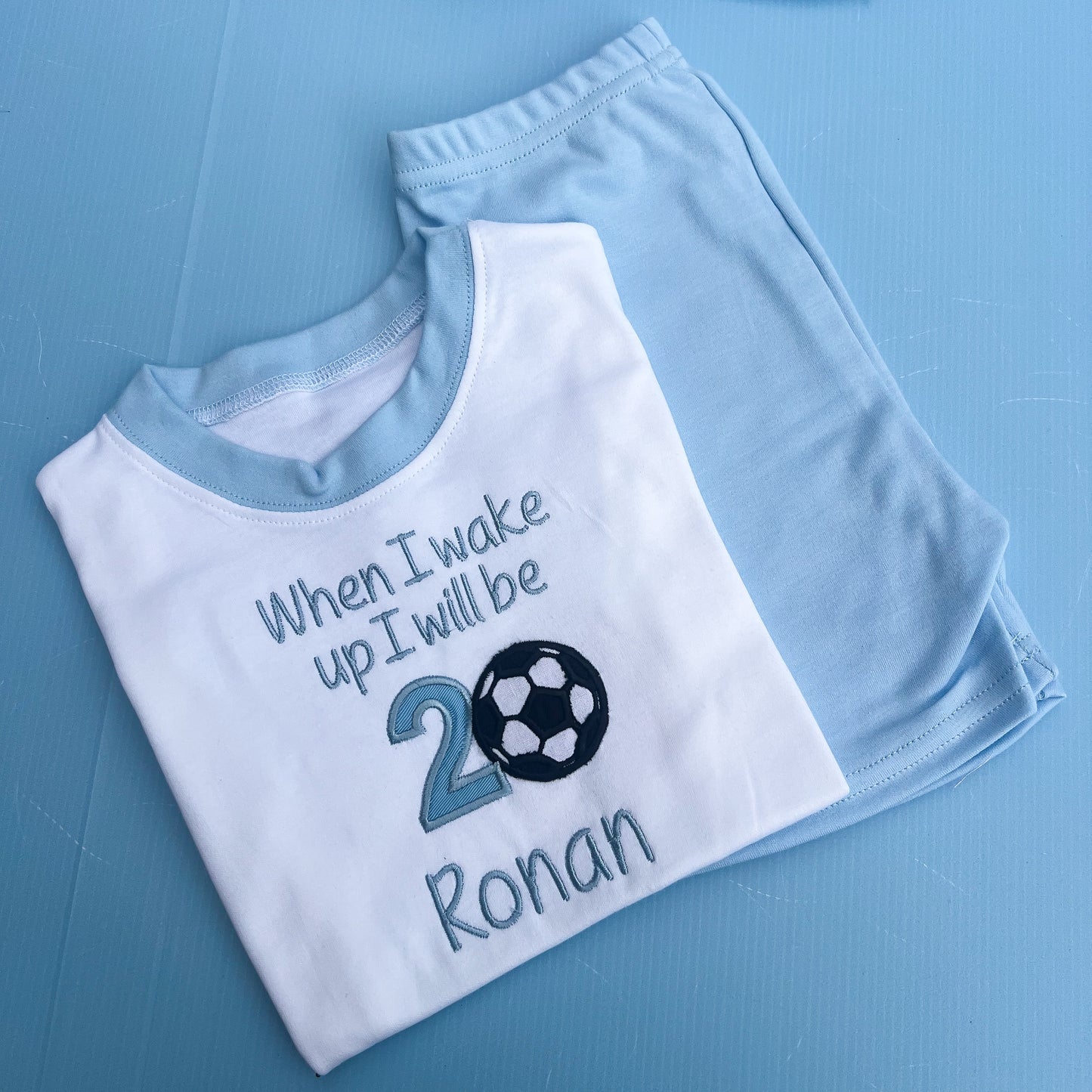 When i wake up i will be... Football Design