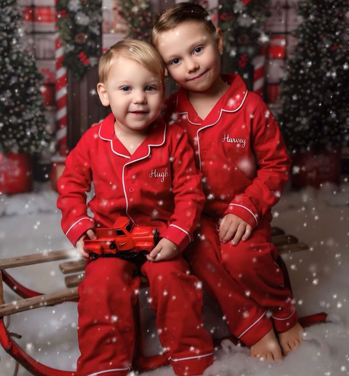 Classic Red Christmas Pyjamas