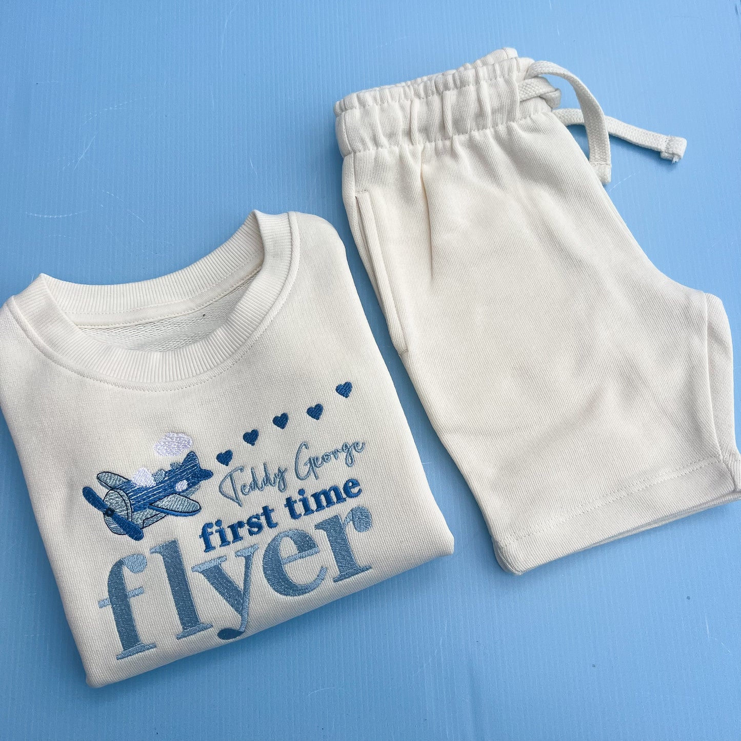 Flyer Oat Jumper & Short Set