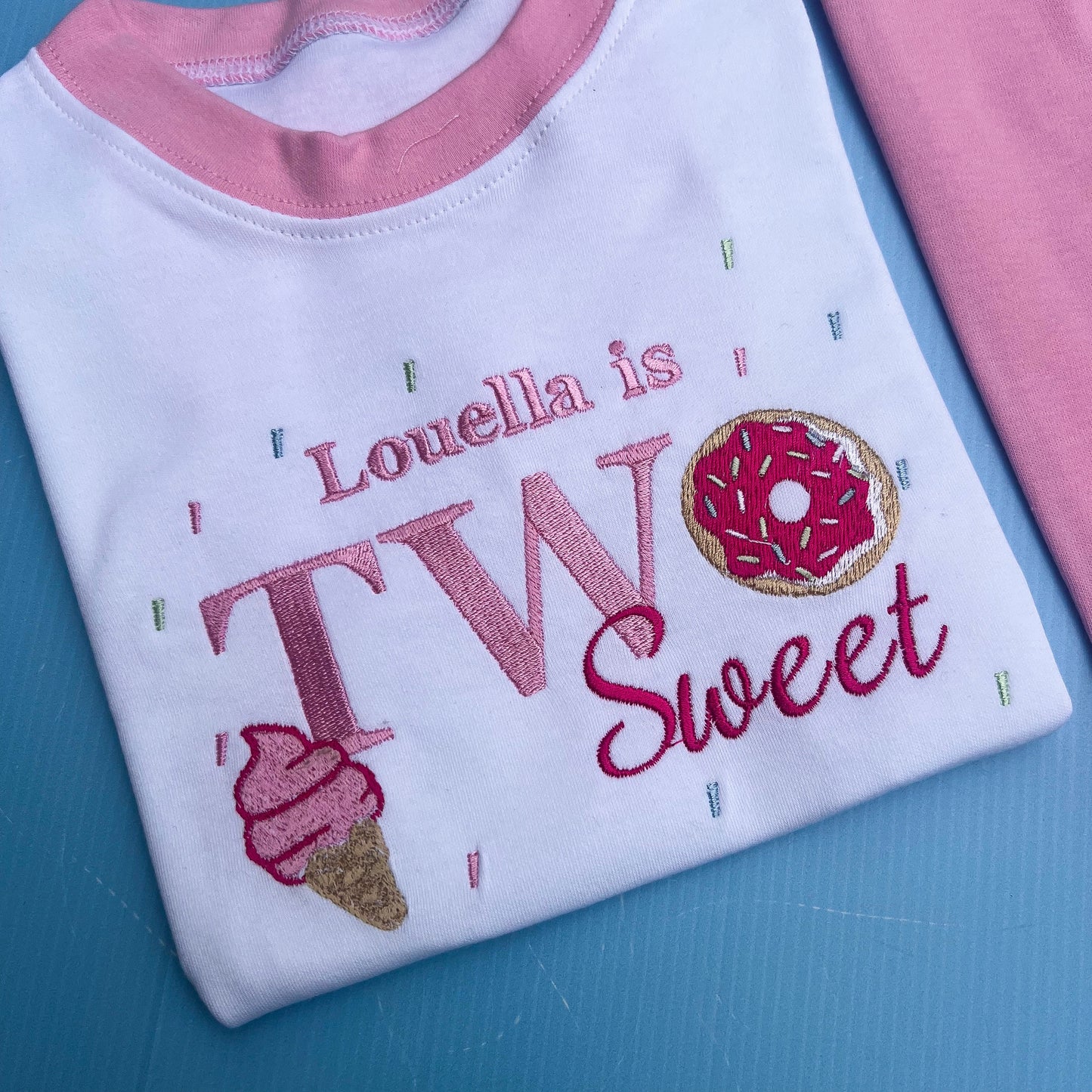 Two Sweet Birthday Design