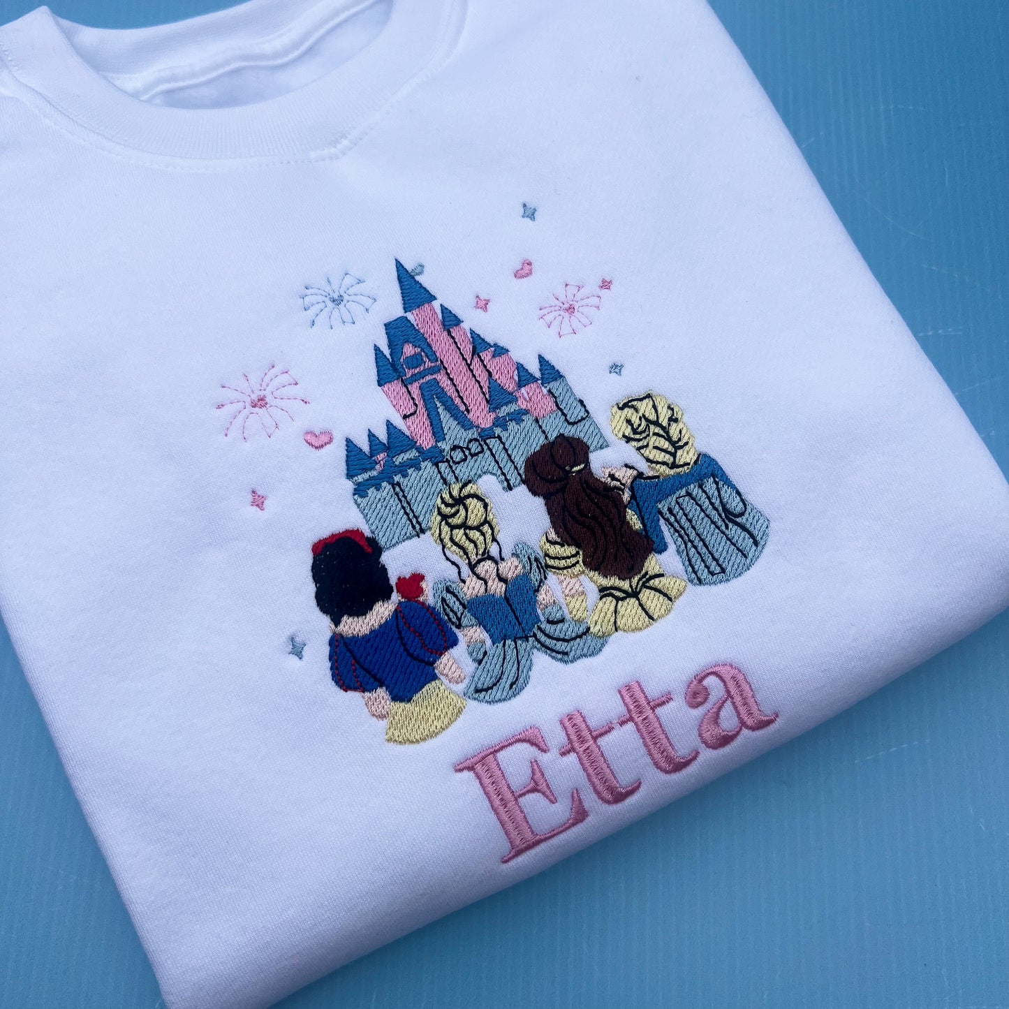Disney Castle with Princesses Design
