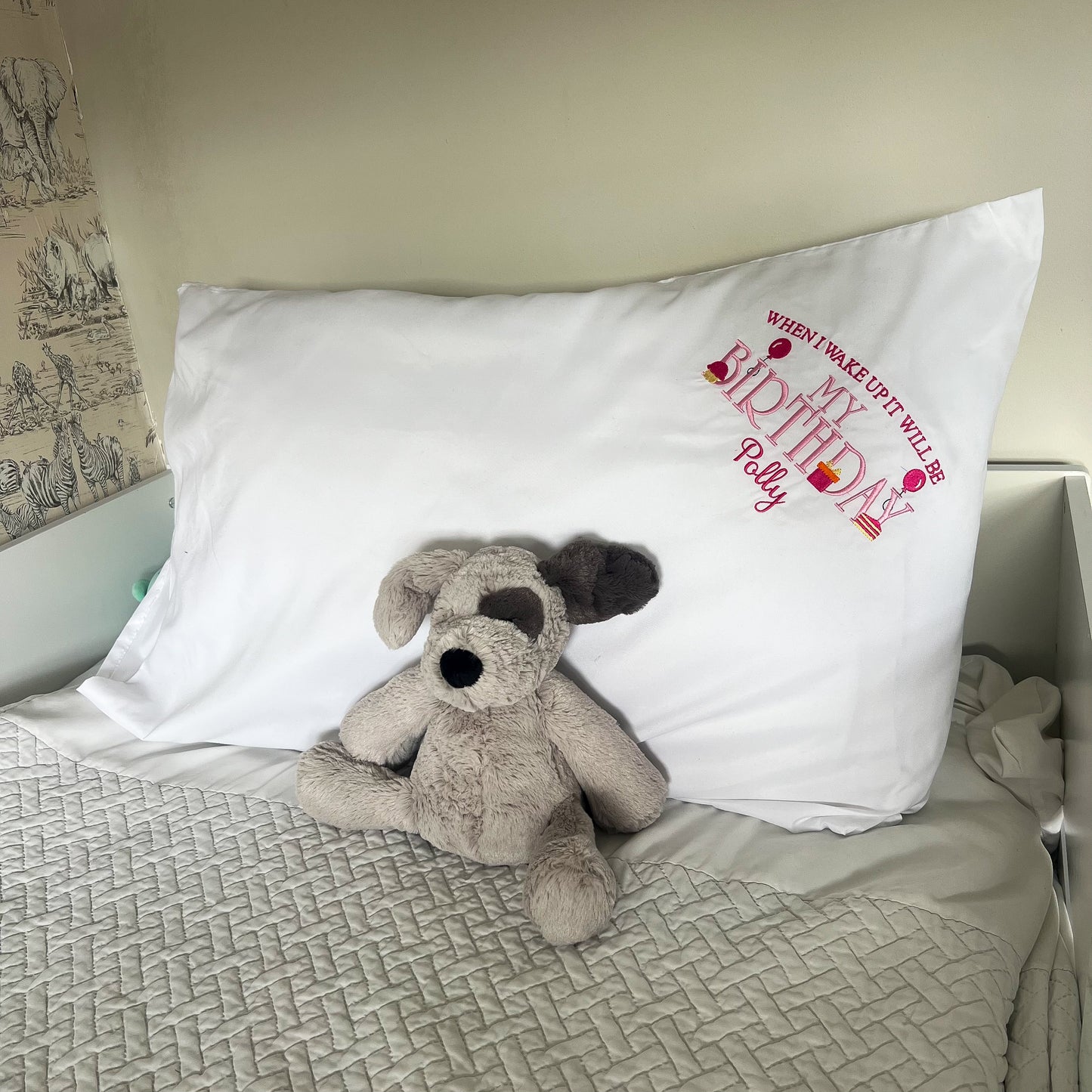 Birthday Pillow Case