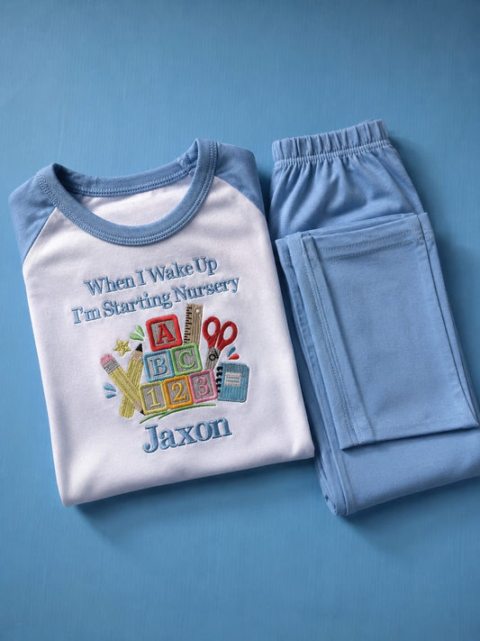 When i wake up im going to school Pyjamas
