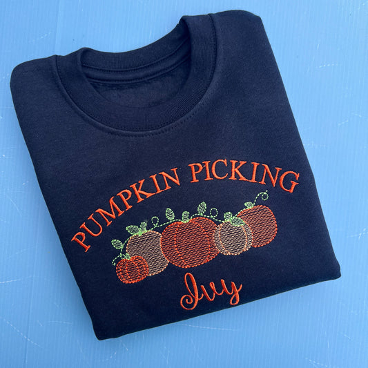 Pumpkin Picking Sweatshirt